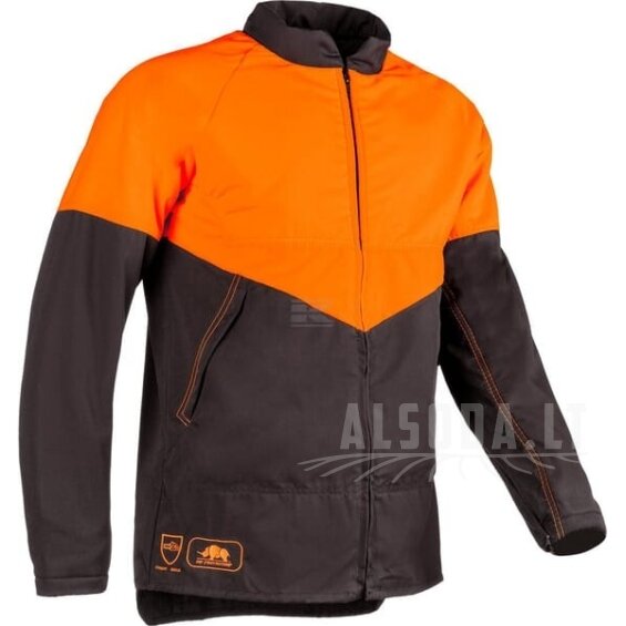 Miškininko striukė, oranžinės-pilkos spalvos, XL dydis, „BasePro by SIP“ 3 Miškininko striukė, oranžinės-pilkos spalvos, XL dydis, „BasePro by SIP“ 3
