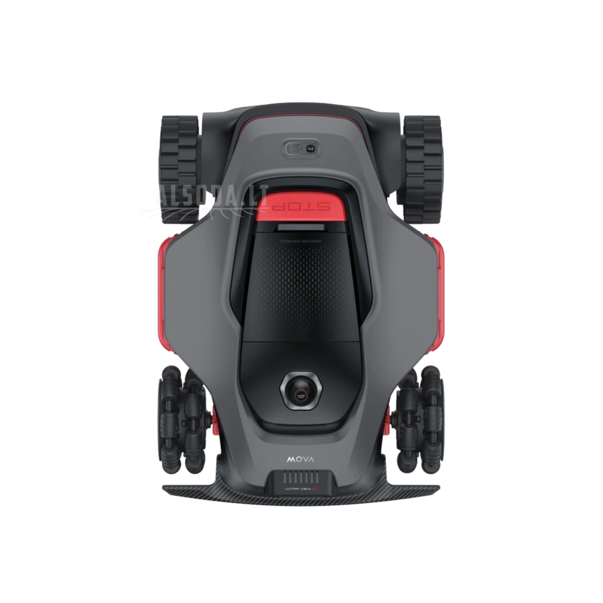 MOVA LiDAX Ultra AWD belaidis vejos robotas 2000 m² 5