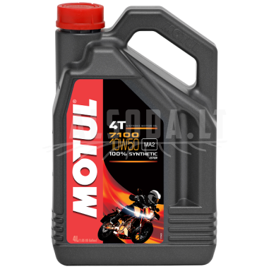 Motul 7100 10W50 4T 4L 100% sintetinė  104098