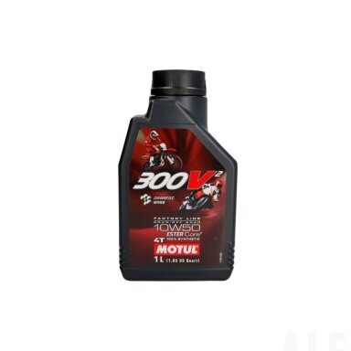 Motul 300V 10w50 FACTORY LINE 4T 1L 108586 Sintetinis tepalas