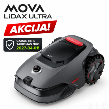 MOVA LiDAX ULTRA belaidis vejos robotas