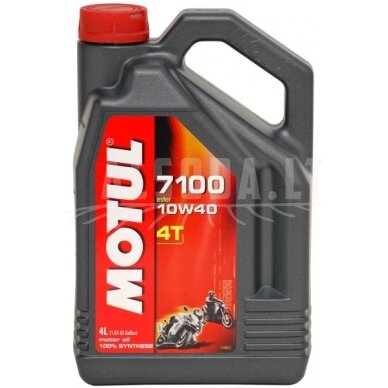 Motul 7100 10W50 4T 1L 100% sintetinė 104097 Motul 7100 10W50 4T 1L 100% sintetinė 104097