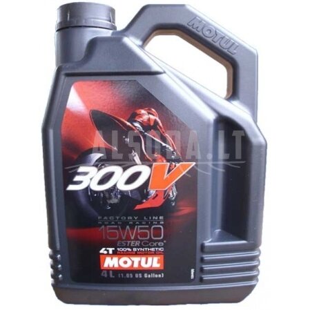 Motul 300V 15W50 FACTORY LINE 4T 4L