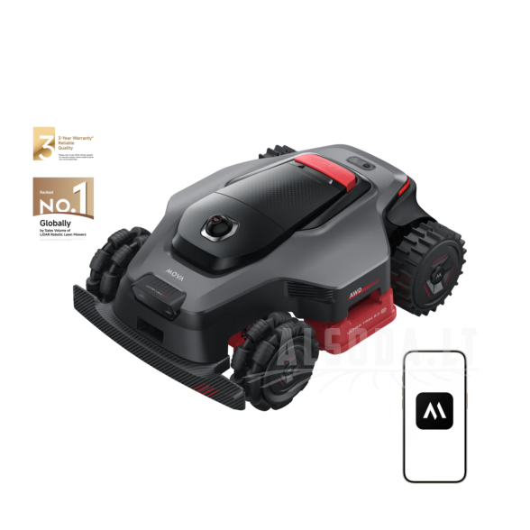 MOVA LiDAX Ultra AWD belaidis vejos robotas 2000 m² 1
