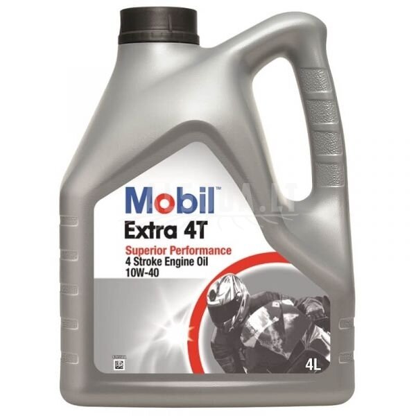 Mobil Extra 4T 10W-40 4L pusiau sintetinė Mobil Extra 4T 10W-40 4L pusiau sintetinė