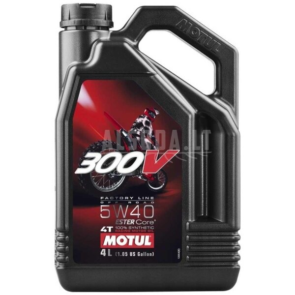 Motul 300V FL OFF ROAD 5W40 4T 4L Motul 300V FL OFF ROAD 5W40 4T 4L