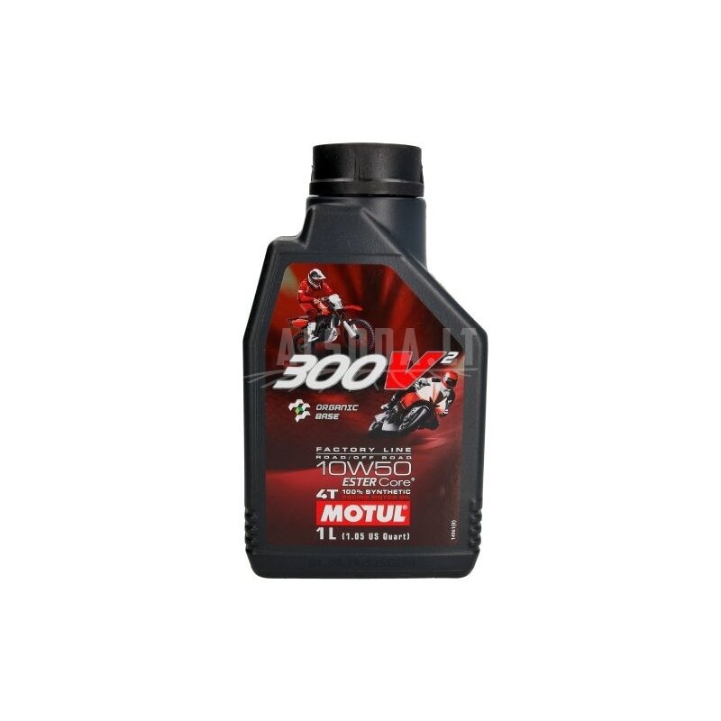 Motul 300V 10w50 FACTORY LINE 4T 1L 108586 Sintetinis tepalas Motul 300V 10w50 FACTORY LINE 4T 1L 108586 Sintetinis tepalas