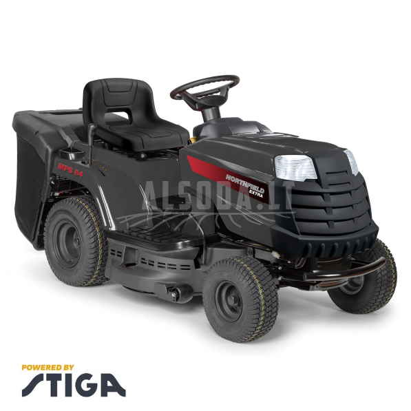 Sodo traktoriukas su surinktuvu Powered By Stiga MPS 84 Northfield Extra
