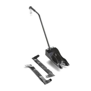 Mulčiavimo priedo ir peilių komplektas 102 cm. Mulčiavimo priedo ir peilių komplektas 102 cm.
