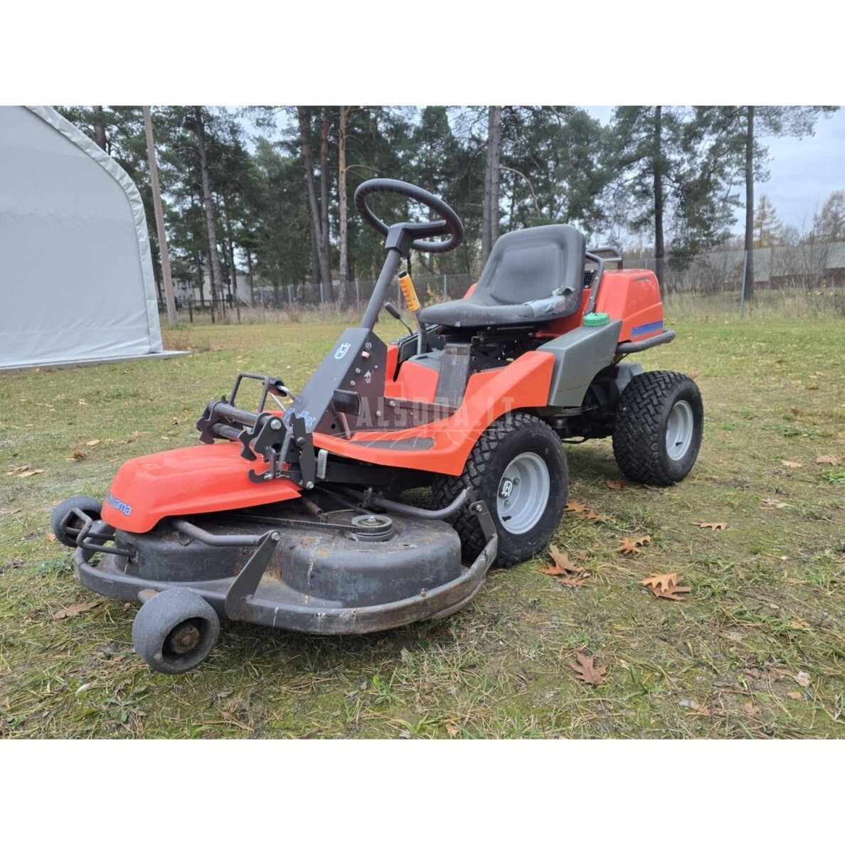 Naudotas sodo traktoriukas Husqvarna Rider ProFlex 18 10
