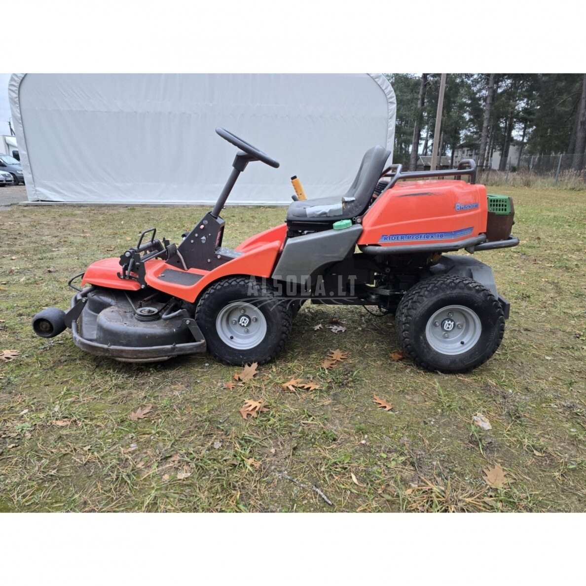 Naudotas sodo traktoriukas Husqvarna Rider ProFlex 18 6