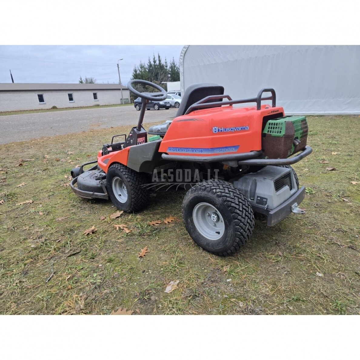 Naudotas sodo traktoriukas Husqvarna Rider ProFlex 18 7