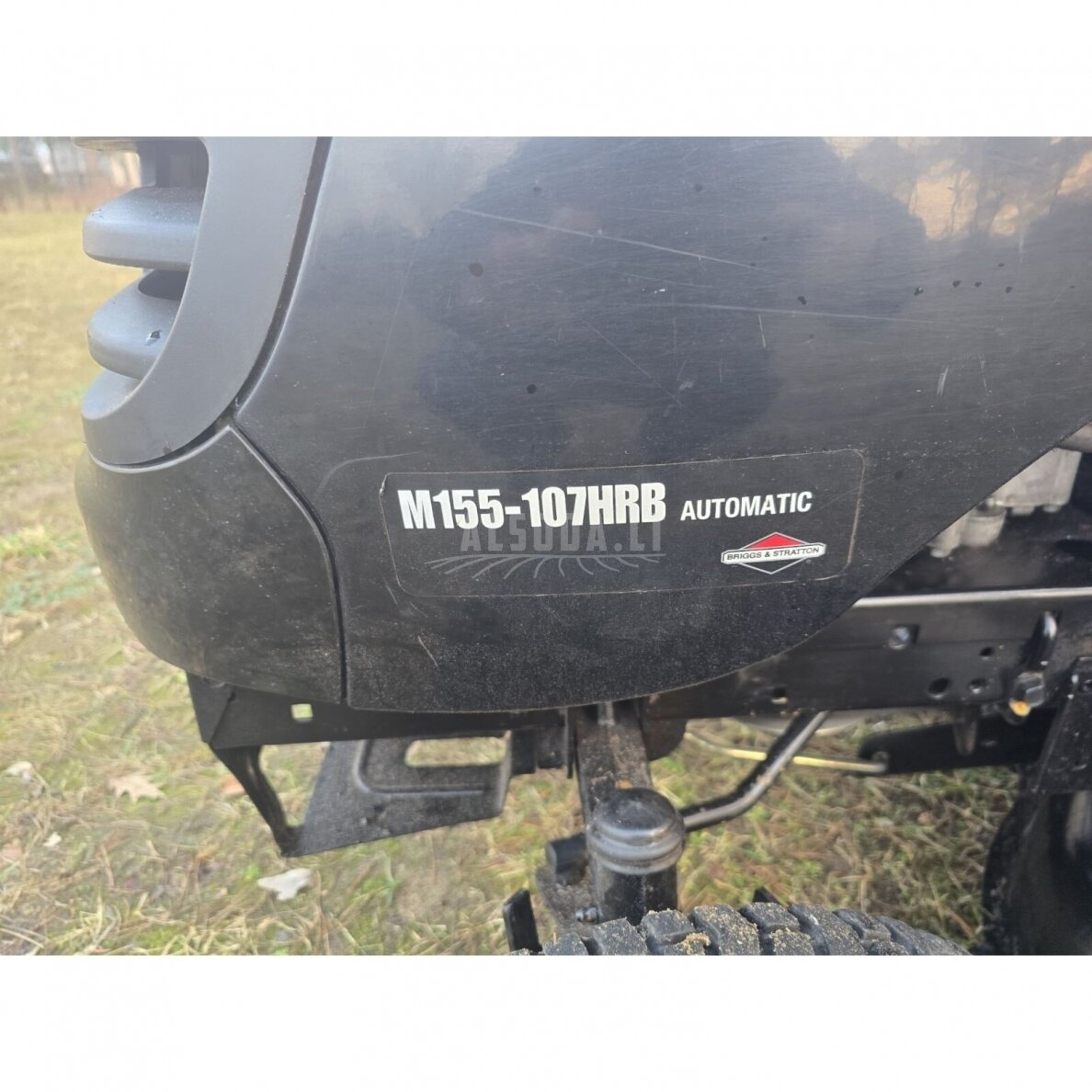 Naudotas Sodo traktoriukas Mcculloch M155-107HRB 10