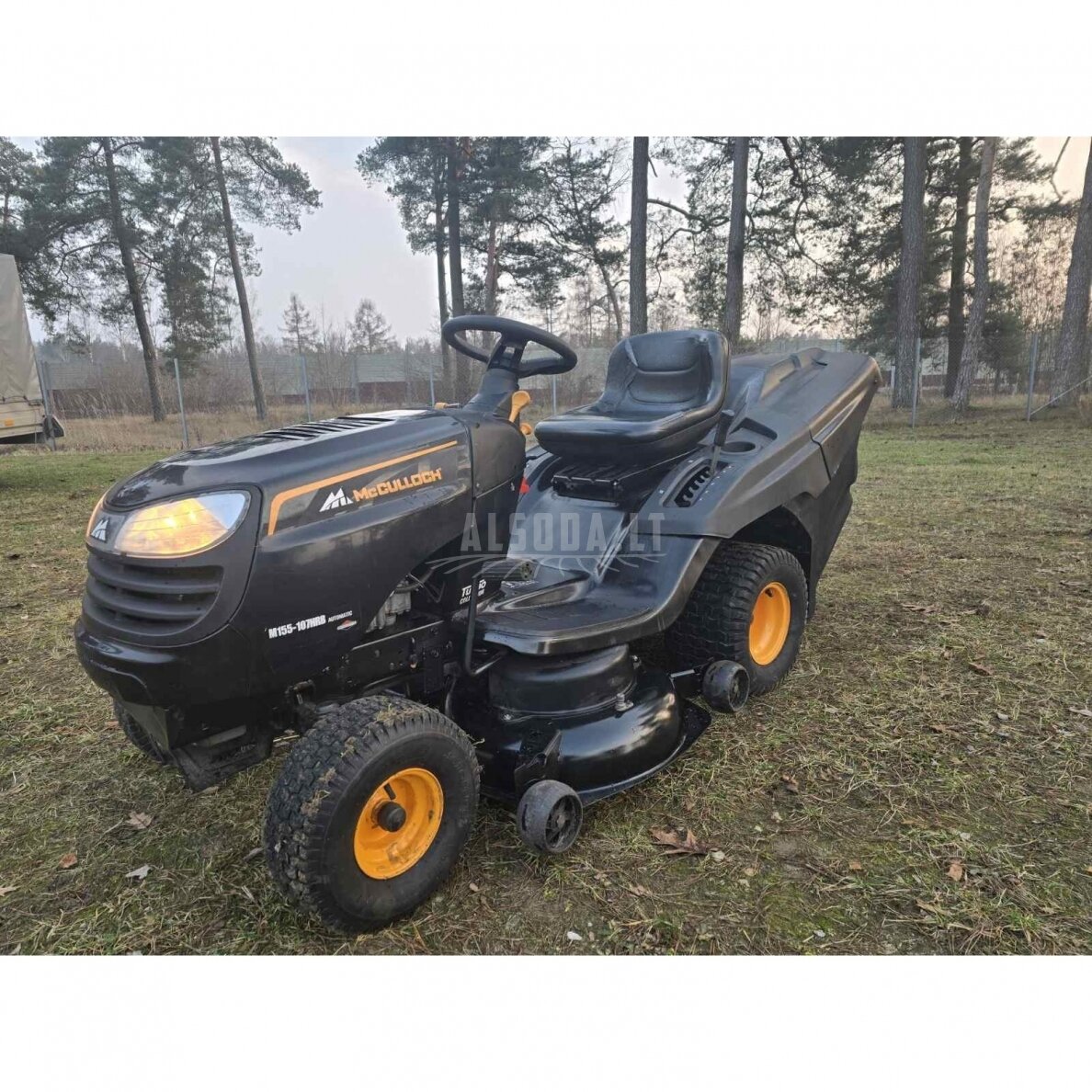 Naudotas Sodo traktoriukas Mcculloch M155-107HRB 4
