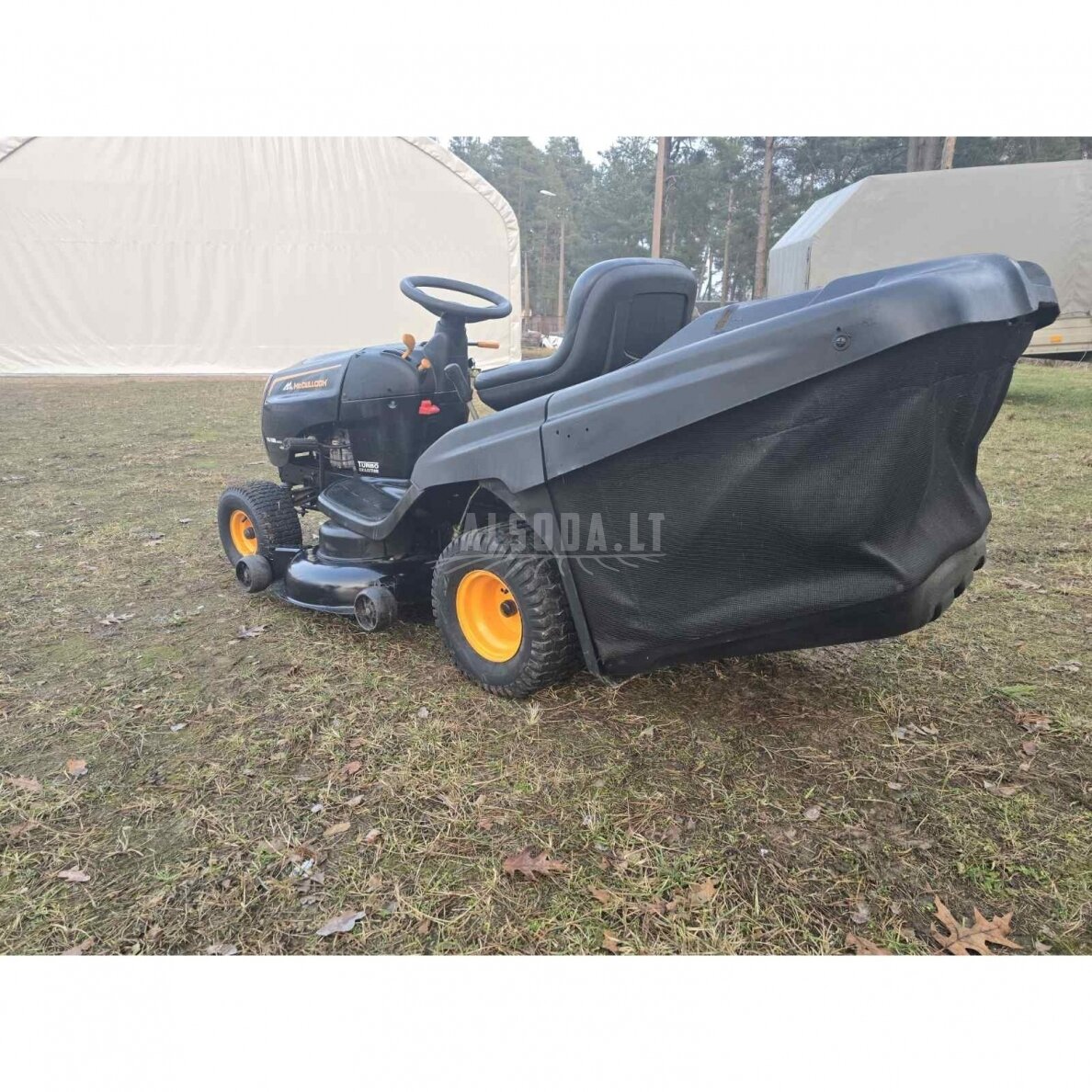 Naudotas Sodo traktoriukas Mcculloch M155-107HRB 8