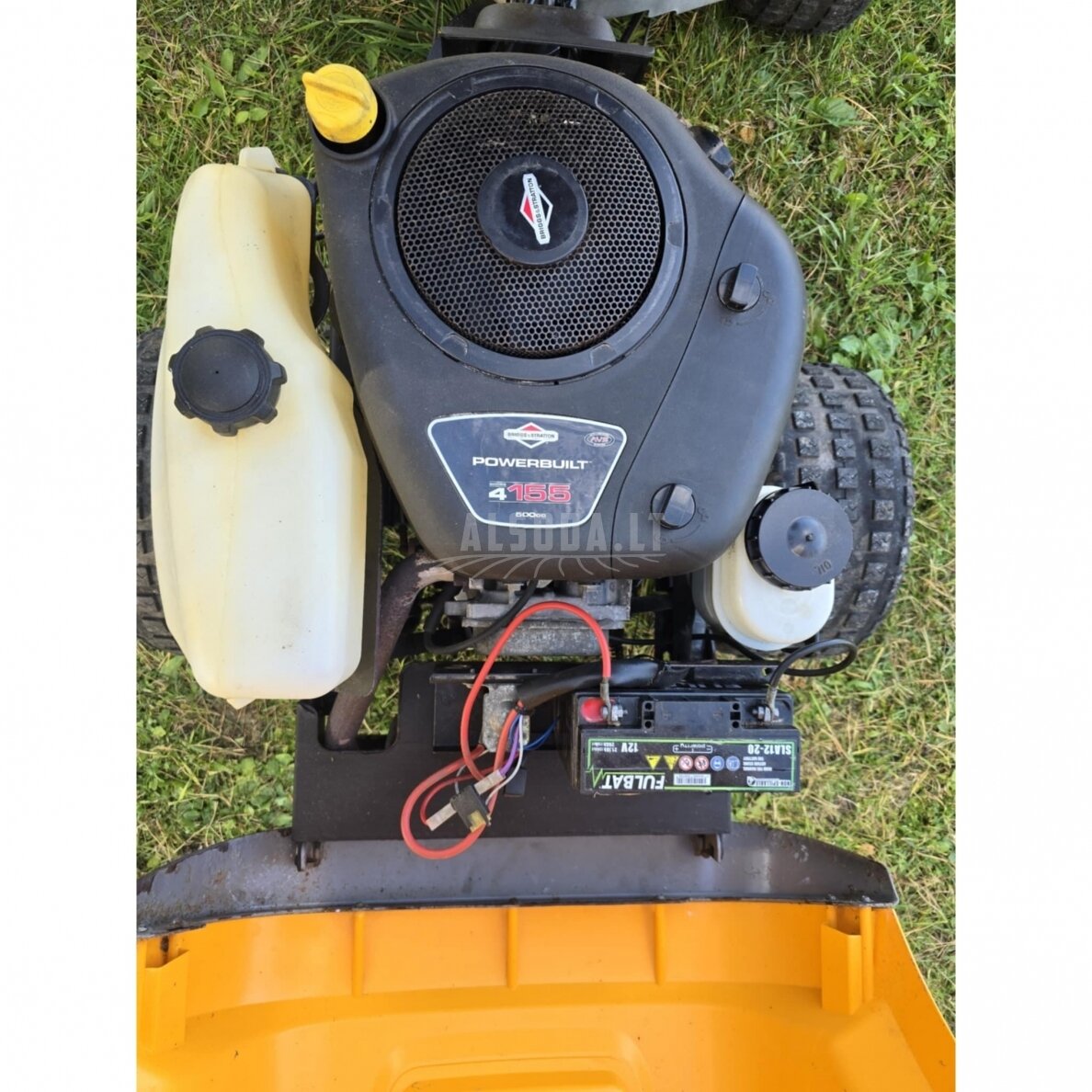 Naudotas vejos traktoriukas Stiga Park Compact 16 4WD 4 Naudotas vejos traktoriukas Stiga Park Compact 16 4WD 4