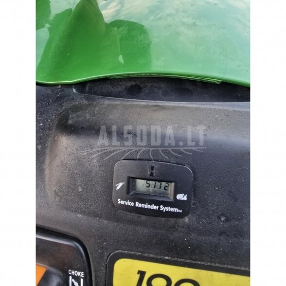 Naudotas sodo traktoriukas John Deere X120 6