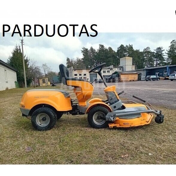 Naudotas vejos traktoriukas Stiga Park Comfort Naudotas vejos traktoriukas Stiga Park Comfort