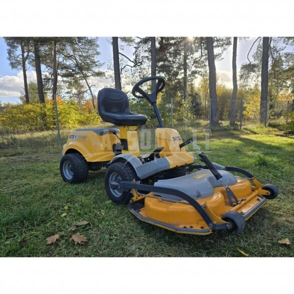 Naudotas vejos traktoriukas Stiga Park Compact 16 4WD 2 Naudotas vejos traktoriukas Stiga Park Compact 16 4WD 2