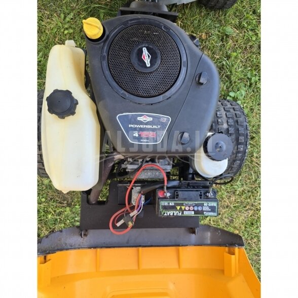 Naudotas vejos traktoriukas Stiga Park Compact 16 4WD 4 Naudotas vejos traktoriukas Stiga Park Compact 16 4WD 4