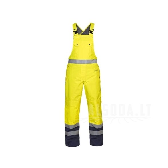 Neperšlampamas lietaus kombinezonas, S dydis, gero matomumo, geltonas/mėlynas, „Simply No Sweat“, gamintojas „Hydrowear“ 072260Y Neperšlampamas lietaus kombinezonas, S dydis, gero matomumo, geltonas/mėlynas, „Simply No Sweat“, gamintojas „Hydrowear“ 072260Y