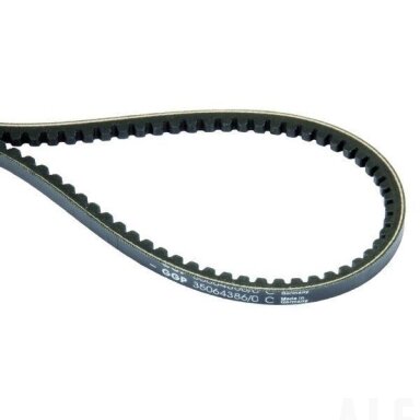 Notched Diržas ISO 4184 (DM50)