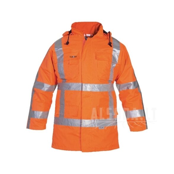 Parka striukė, gerai matoma, oranžinė, M dydis, JK: 36-38/EU: 50, Tenderline, Apollo by Hydrowear Parka striukė, gerai matoma, oranžinė, M dydis, JK: 36-38/EU: 50, Tenderline, Apollo by Hydrowear
