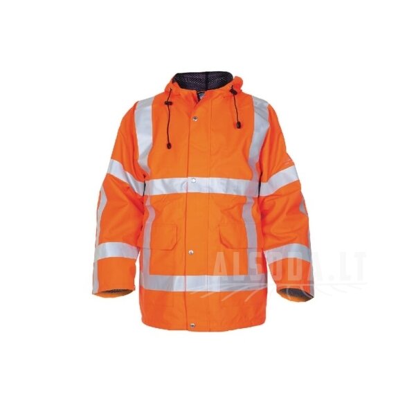 Parka striukė, oranžinė, 2XL dydis, JK: 44/EU: 58-60, „Simply No Sweat“, „Uithoorn by Hydrowear“ Parka striukė, oranžinė, 2XL dydis, JK: 44/EU: 58-60, „Simply No Sweat“, „Uithoorn by Hydrowear“