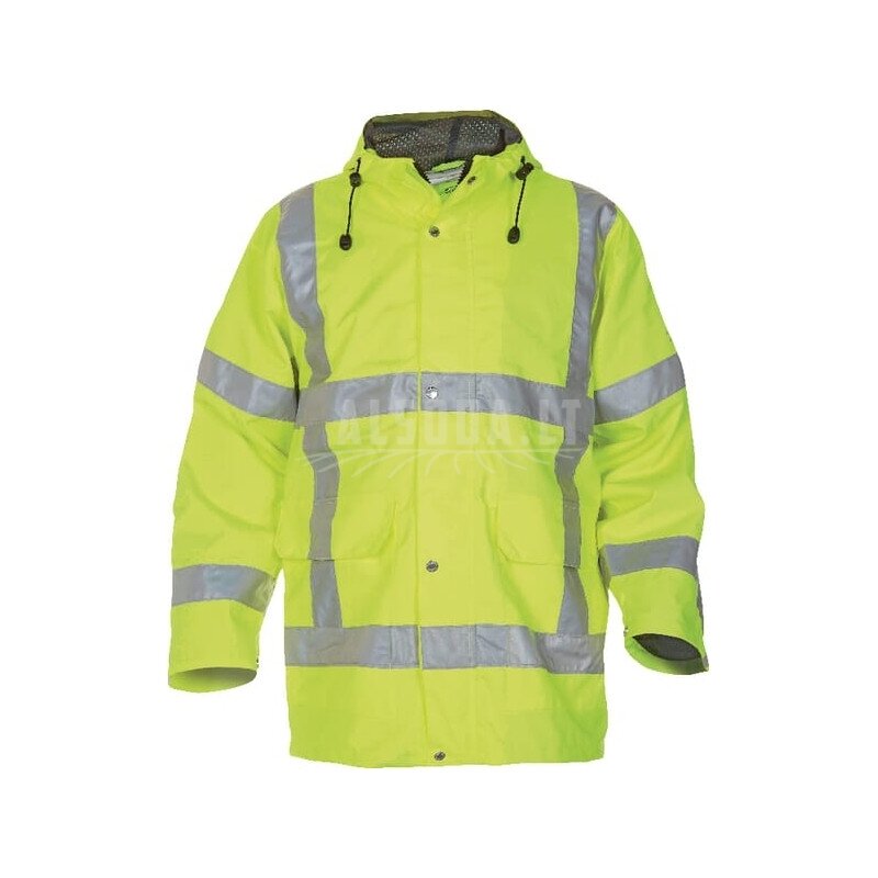 Parka striukė, geltona, 3XL dydis, UK:46/EU:62, „Simply No Sweat“, „Uithoorn“, „Hydrowear“ Parka striukė, geltona, 3XL dydis, UK:46/EU:62, „Simply No Sweat“, „Uithoorn“, „Hydrowear“