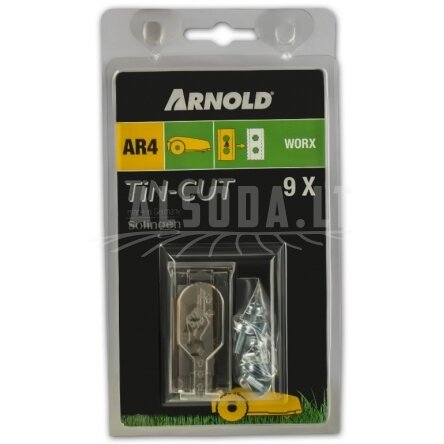 Peiliai vejos pjovimo robotu 9 vnt WORX, MTD Peiliai vejos pjovimo robotu 9 vnt WORX, MTD