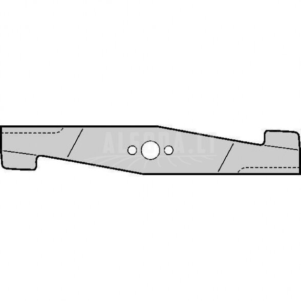 Peilis 370/18mm tinka Castelgarden 181004117/1 2