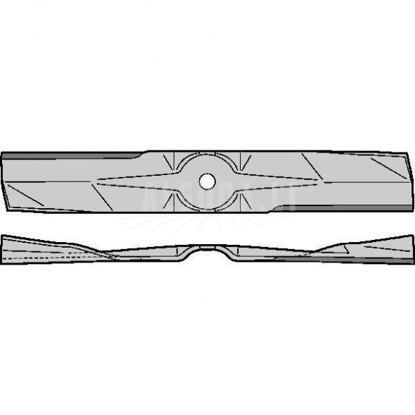 Peilis 473mm tinka John Deere M115496 2