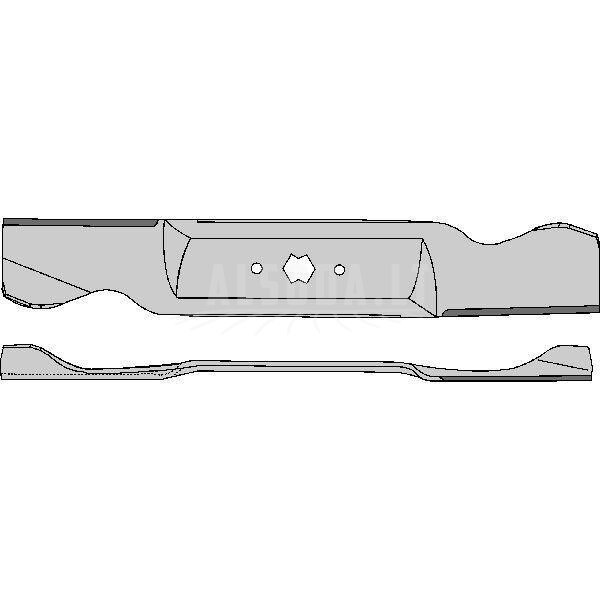 Peilis tinka MTD 742-0543 1 Peilis tinka MTD 742-0543 1