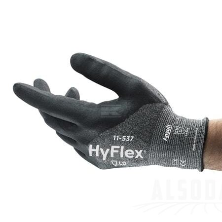 Pirštinės HyFlex® 11-537, 7 dydis 1 Pirštinės HyFlex® 11-537, 7 dydis 1