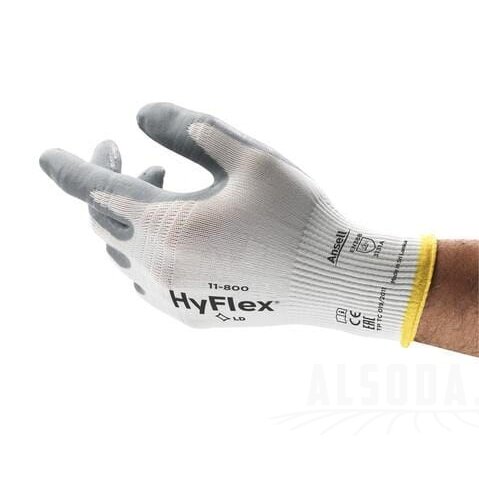 Pirštinės, 6 dydis, „HyFlex®“ 11-800 1 Pirštinės, 6 dydis, „HyFlex®“ 11-800 1