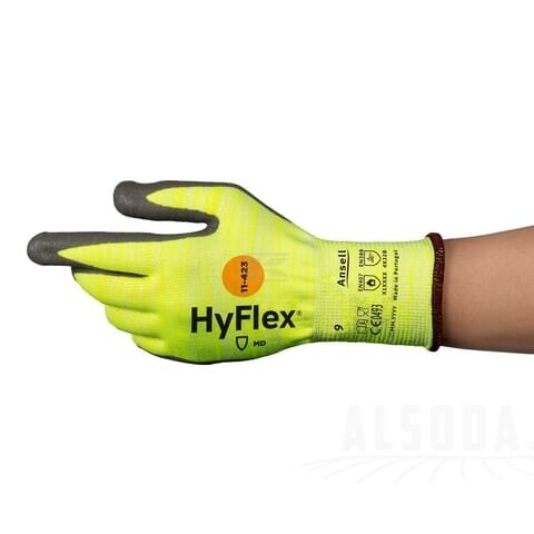 Pirštinės HyFlex® 11-423 dydis 9 1 Pirštinės HyFlex® 11-423 dydis 9 1