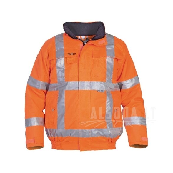 Pilotinė striukė, oranžinė, 4XL dydis, UK:48/EU:64-66, Tenderline, Helios by Hydrowear Pilotinė striukė, oranžinė, 4XL dydis, UK:48/EU:64-66, Tenderline, Helios by Hydrowear