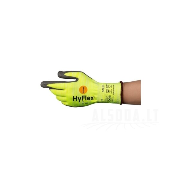 Pirštinės HyFlex® 11-423 dydis 11 1