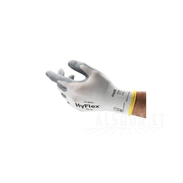 Pirštinės HyFlex® 11-800VP, 8 dydis 1 Pirštinės HyFlex® 11-800VP, 8 dydis 1
