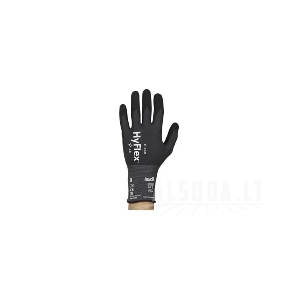 Pirštinės HyFlex® 11-840VP, 6 dydis Pirštinės HyFlex® 11-840VP, 6 dydis