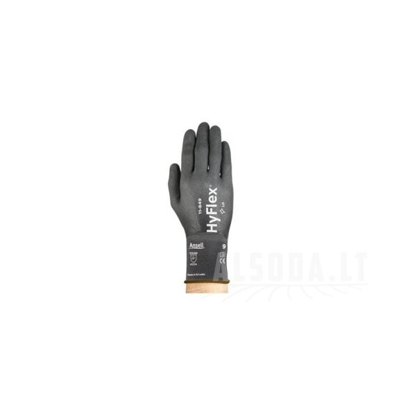 Pirštinės HyFlex® 11-849, 9 dydis