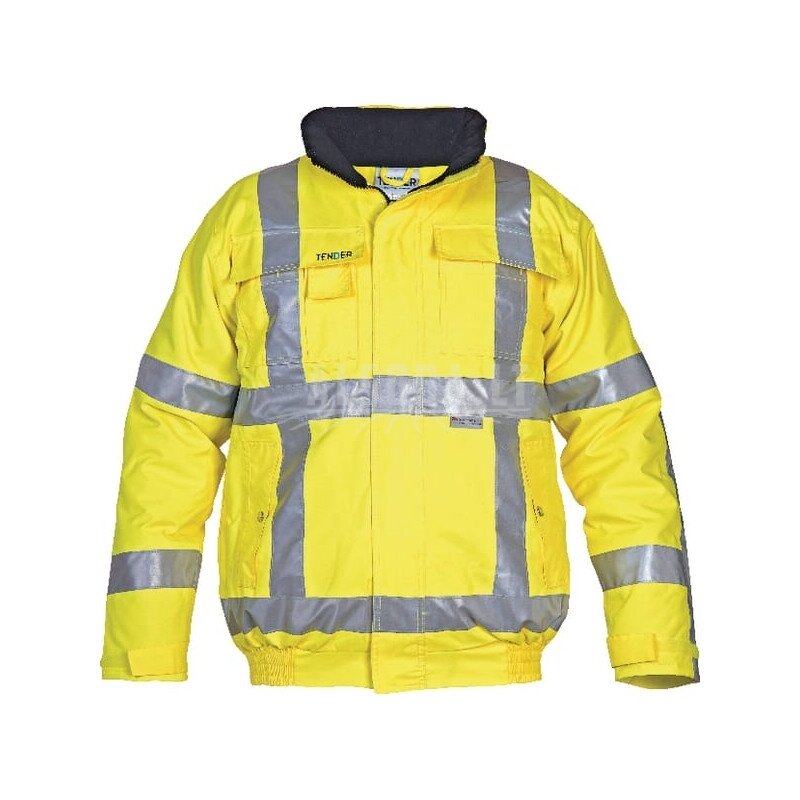 Pilotinė striukė, geltona, M dydis, JK: 36-38/EU: 50, „Tenderline“, „Helios by Hydrowear“ Pilotinė striukė, geltona, M dydis, JK: 36-38/EU: 50, „Tenderline“, „Helios by Hydrowear“