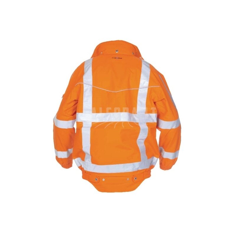 Pilotinė striukė, oranžinė, M dydis, JK: 36-38/EU: 50, „Simply No Sweat“, „Foxhol by Hydrowear“ 1 Pilotinė striukė, oranžinė, M dydis, JK: 36-38/EU: 50, „Simply No Sweat“, „Foxhol by Hydrowear“ 1