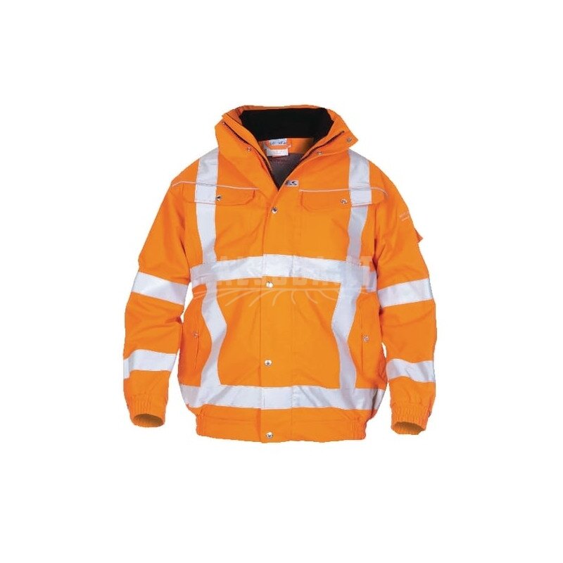 Pilotinė striukė, oranžinė, M dydis, JK: 36-38/EU: 50, „Simply No Sweat“, „Foxhol by Hydrowear“ Pilotinė striukė, oranžinė, M dydis, JK: 36-38/EU: 50, „Simply No Sweat“, „Foxhol by Hydrowear“
