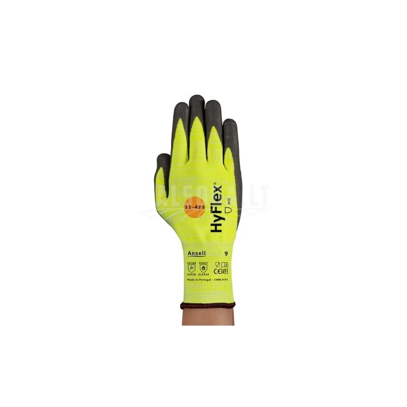 Pirštinės HyFlex® 11-423 dydis 10 Pirštinės HyFlex® 11-423 dydis 10