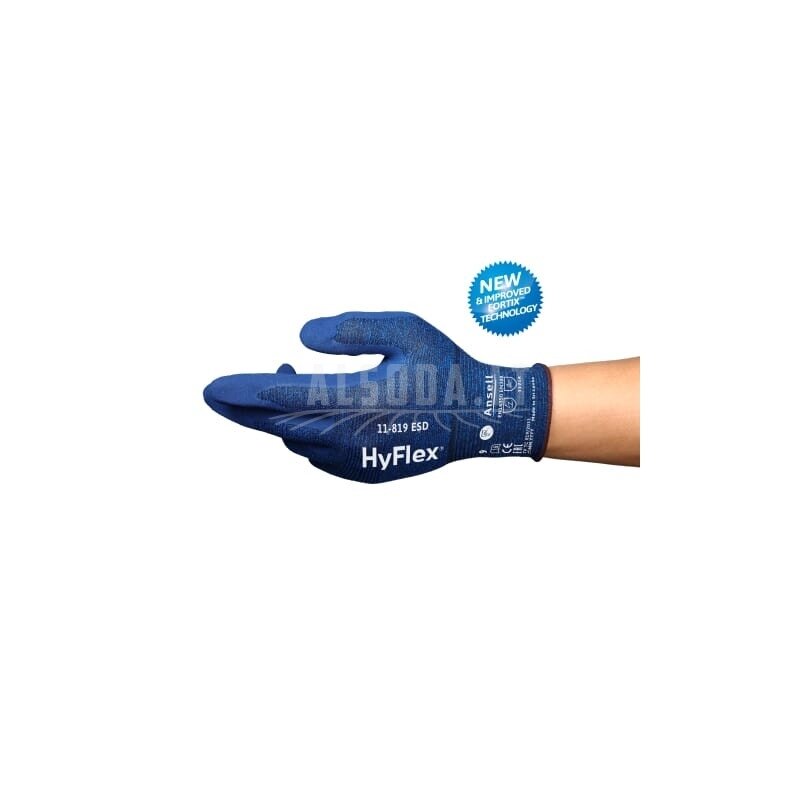 Pirštinės HyFlex® 11-819, 7 dydis 1 Pirštinės HyFlex® 11-819, 7 dydis 1