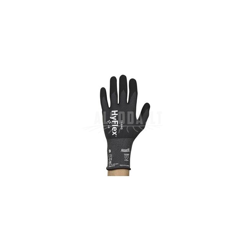 Pirštinės HyFlex® 11-840, 12 dydis