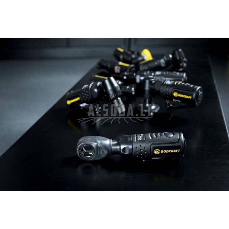 Pneumatinė terkšlė RODCRAFT 3202 1/4" 6 Pneumatinė terkšlė RODCRAFT 3202 1/4" 6