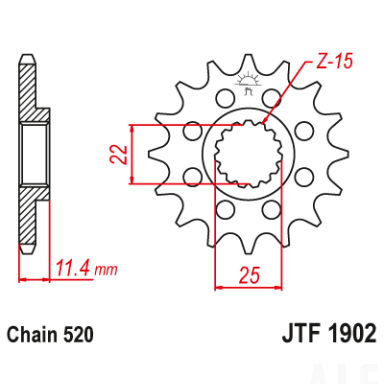 Priekinė Žvaigždė JTF1902.16