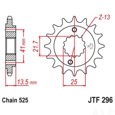 Priekinė žvaigždė JTF296-15